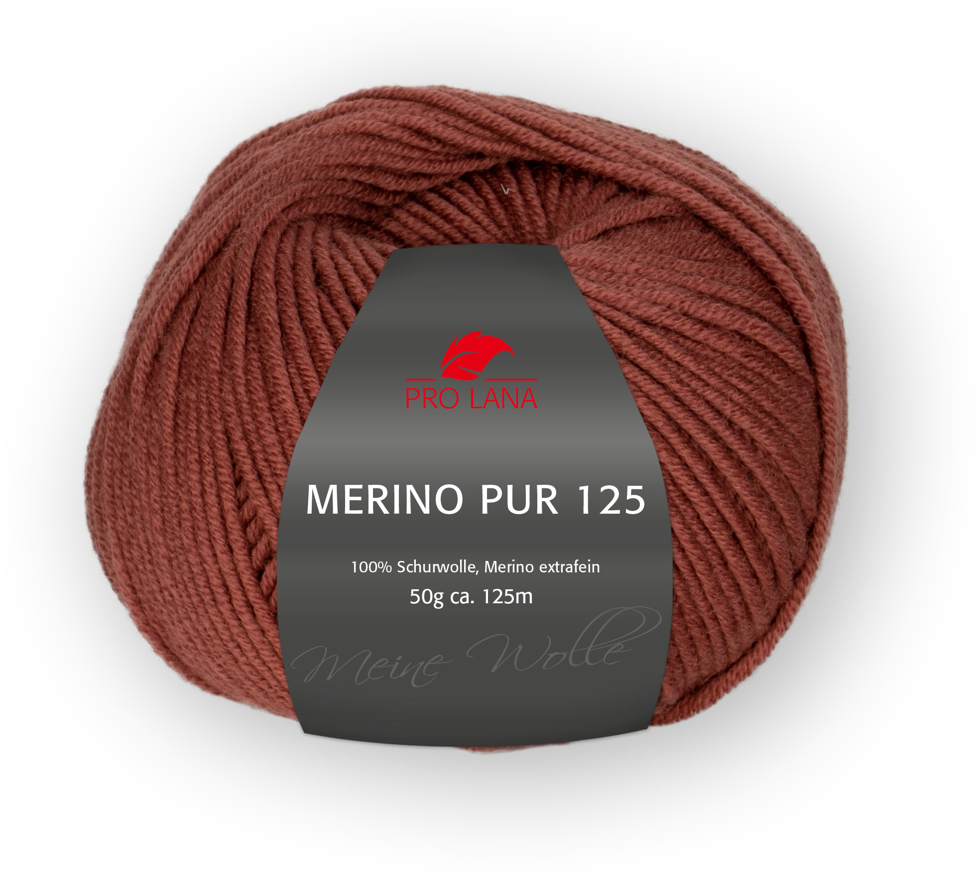 Merino Pur 125 von Pro Lana 0029 - braun