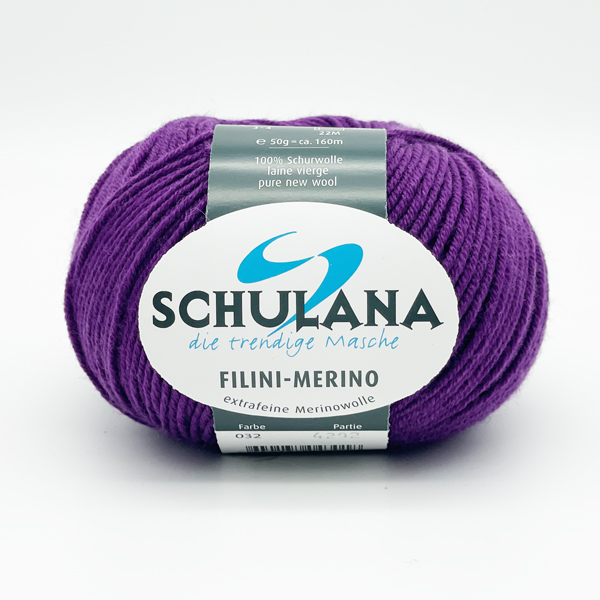 Filini-Merino von Schulana 0032 - zyklame