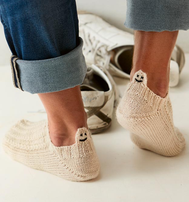 Sneakersocken stricken mit Wow-Effekt Sneakersocken stricken mit Wow-Effekt