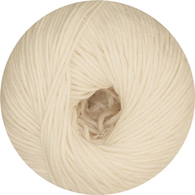 Cotton Sensitive Linie 24 *Aktion* (10 Knäuel Mindestabnahme) von ONline 0023 - naturweiß