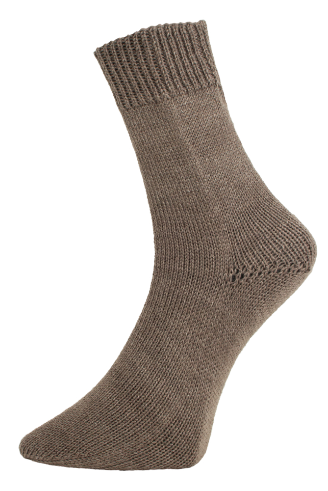 Golden Socks Business Bamboo - 4-fach Sockenwolle von Pro Lana 0504 - hellbraun melange