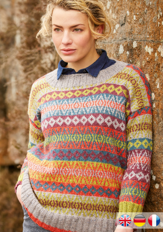 Pullover Bessie | Einzelanleitung | Stricken | Lisa Richardson