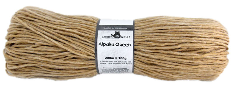 Alpaka Queen von Schoppel 7251 - Camel