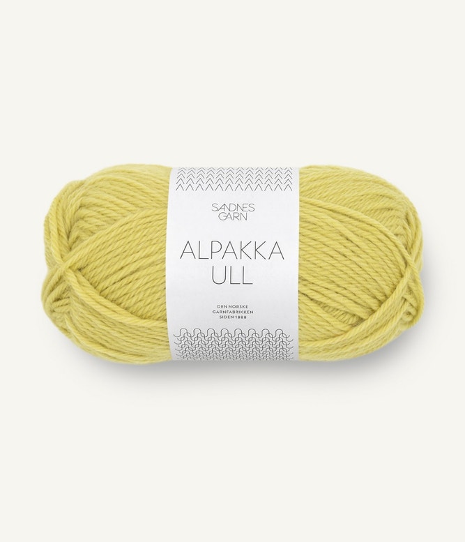 Alpakka Ull von Sandnes Garn 9825 - sunny lime