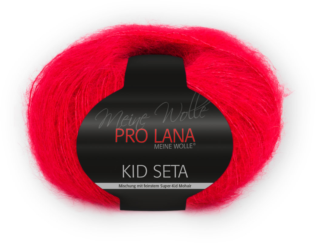 Kid-Seta von Pro Lana 0032 - rot