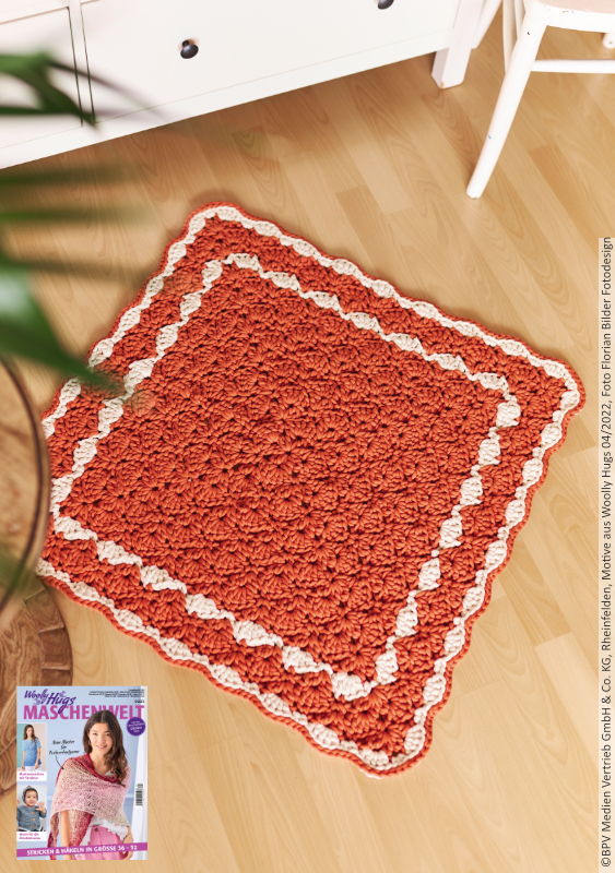 Teppich my Home | Anleitungsheft | Wolle Home  | Häkeln | Veronika Hug, Woolly Hugs, Christophorus Verlag
