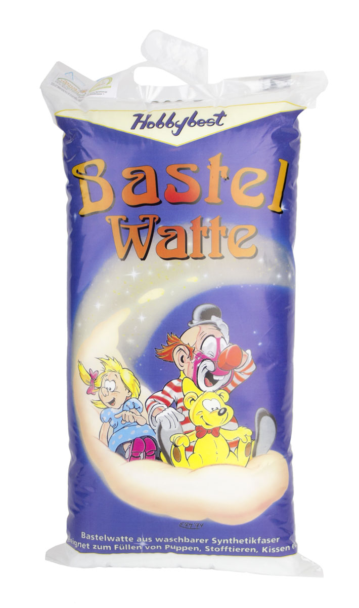 Bastelwatte/Füllwatte weiß 300g 