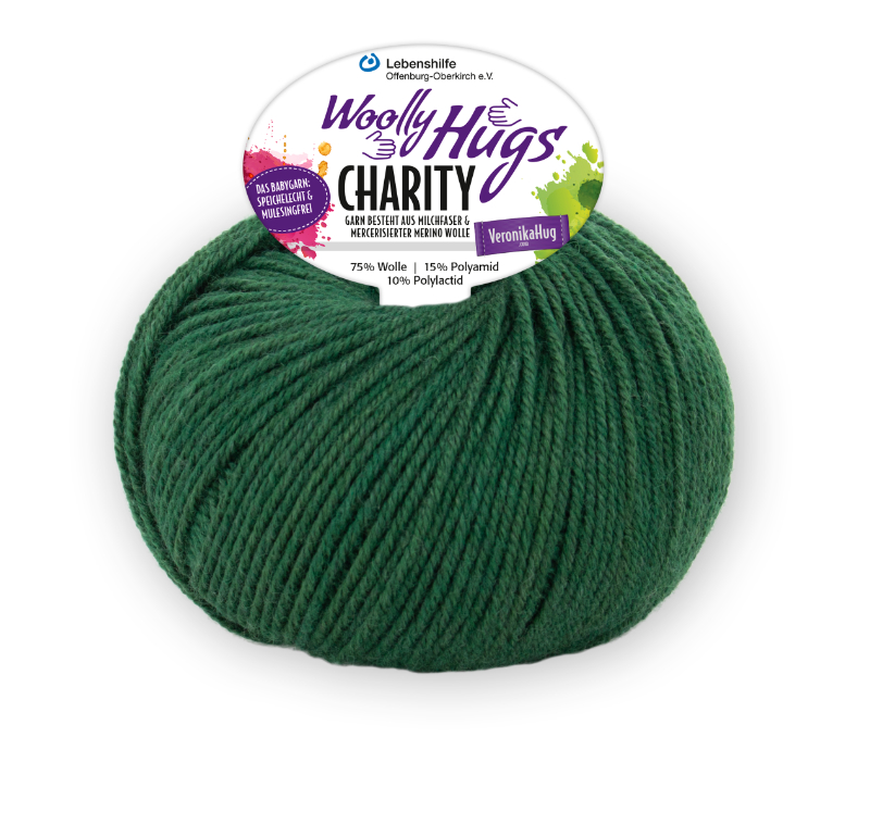 Charity von Woolly Hugs 0078 - tanne