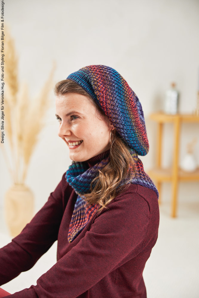 Accessoires-Set mit Socken | Anleitungsheft | Wolle Paint Socks  | Stricken | Veronika Hug, Woolly Hugs, Christophorus Verlag