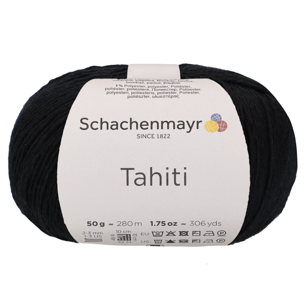 Tahiti uni von Schachenmayr 00099 schwarz