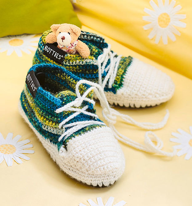 Botties häkeln - Die neue Sohle für kleine und große Füße Botties häkeln - Die neue Sohle für kleine und große Füße