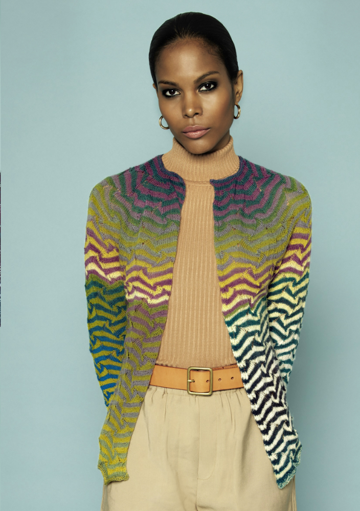 Jacke Smoking Lace | Anleitungsheft | Wolle Lace Ball  | Stricken | 