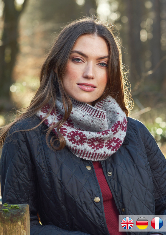 Daystar Cowl | Wollpaket mit Alpaca Soft | Stricken