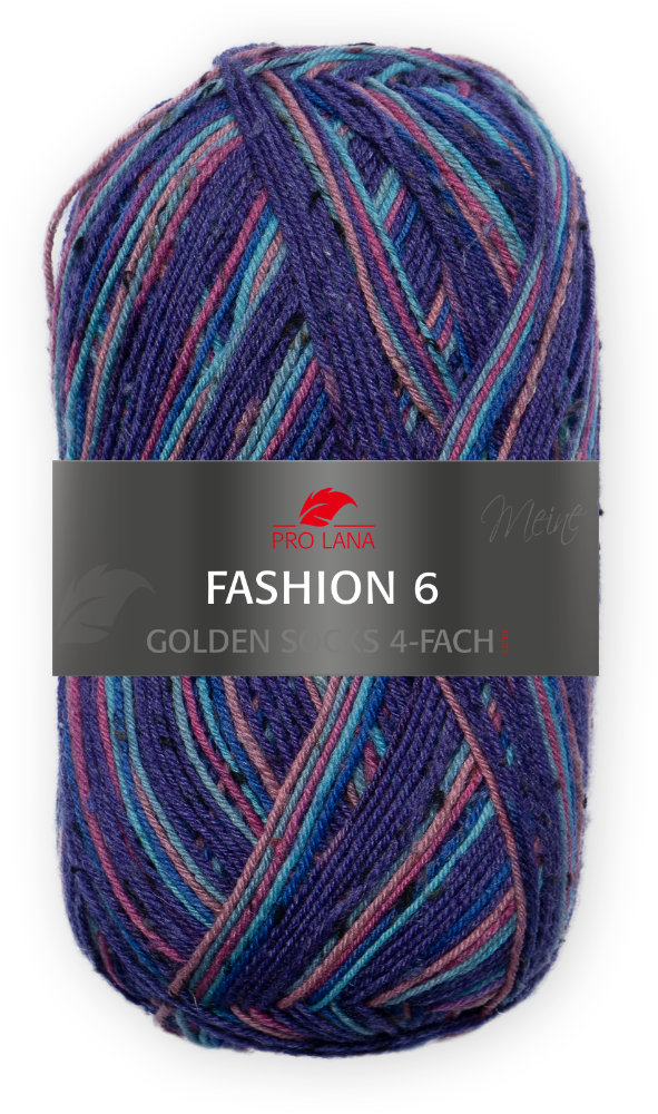 Golden Socks Fashion - 4-fach Sockenwolle von Pro Lana