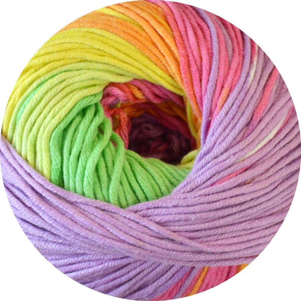 Bellovero Linie 491 von ONline 0102 - gelb/pink/lila/grün