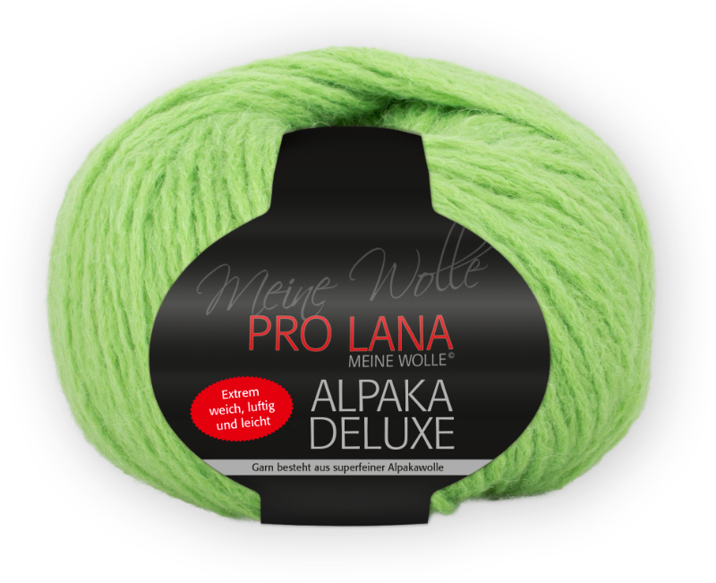 Alpaka deluxe von Pro Lana 0074 - kiwi Alpaka deluxe von Pro Lana 0074 - kiwi