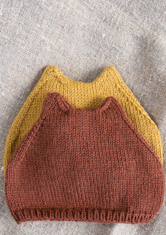 Baby-Mütze Cherub | Wollpaket mit Baby Cashsoft Merino | Stricken