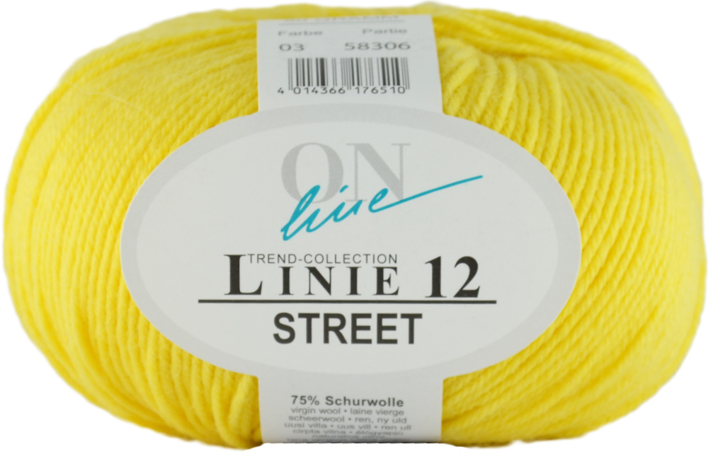 Street Linie 12 von ONline 0003 - sonnengelb