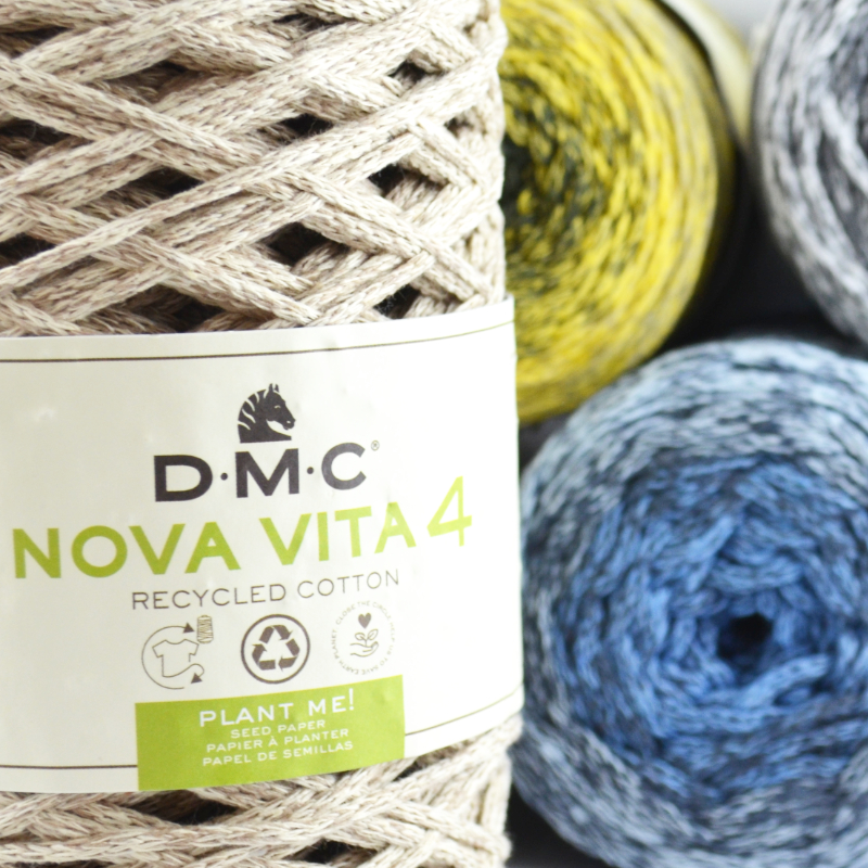 Nova Vita 4 Color Häkel- Makramee und Strickgarn von DMC