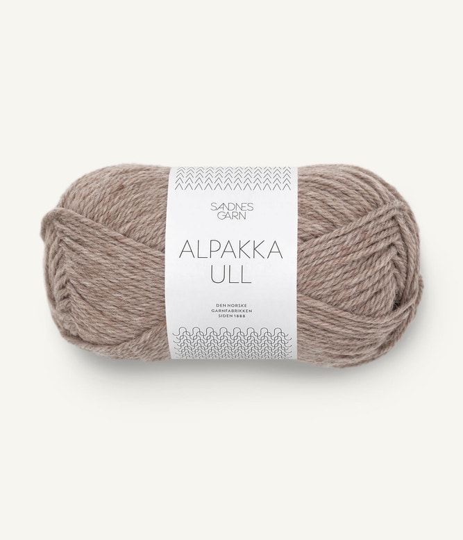 Alpakka Ull von Sandnes Garn 2650 - beige mottled
