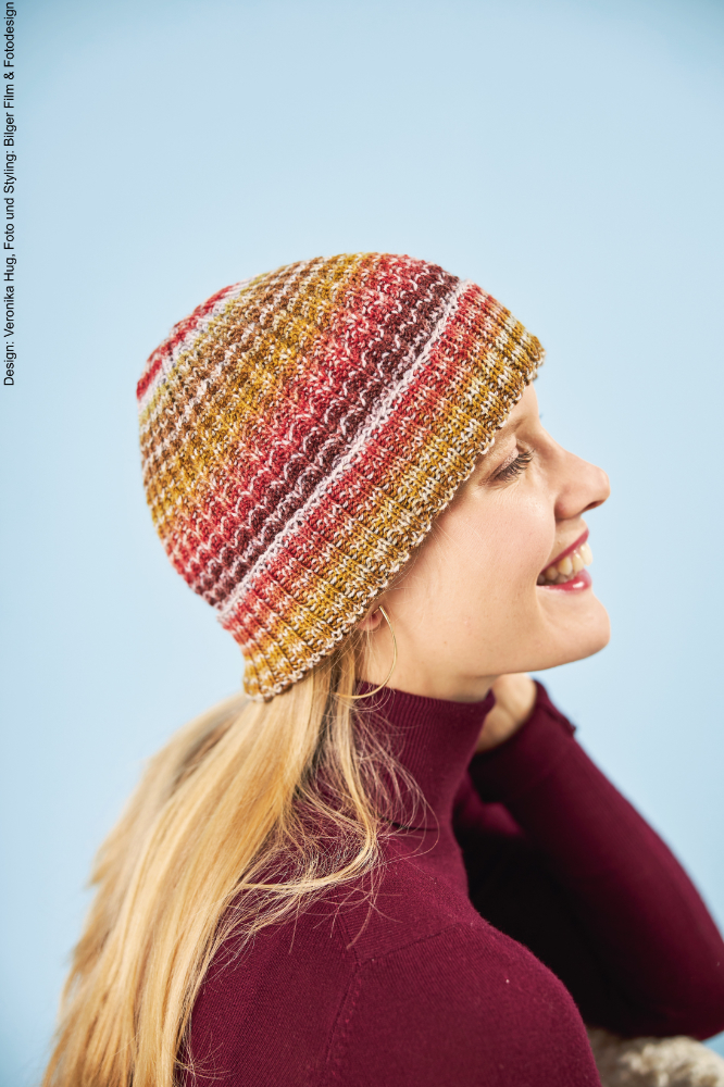 Mütze Patenter Trick | Anleitungsheft | Wolle Paint Socks  | Stricken | Veronika Hug, Woolly Hugs, Christophorus Verlag