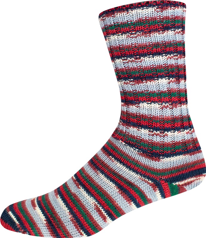 Supersocke Christmas Color 4-fach von ONline