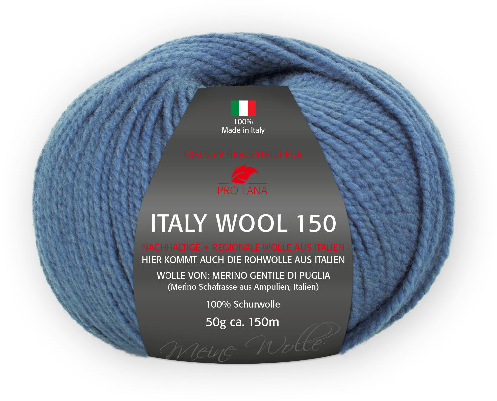 Italy Wool 150 von Pro Lana 0155 - jeans