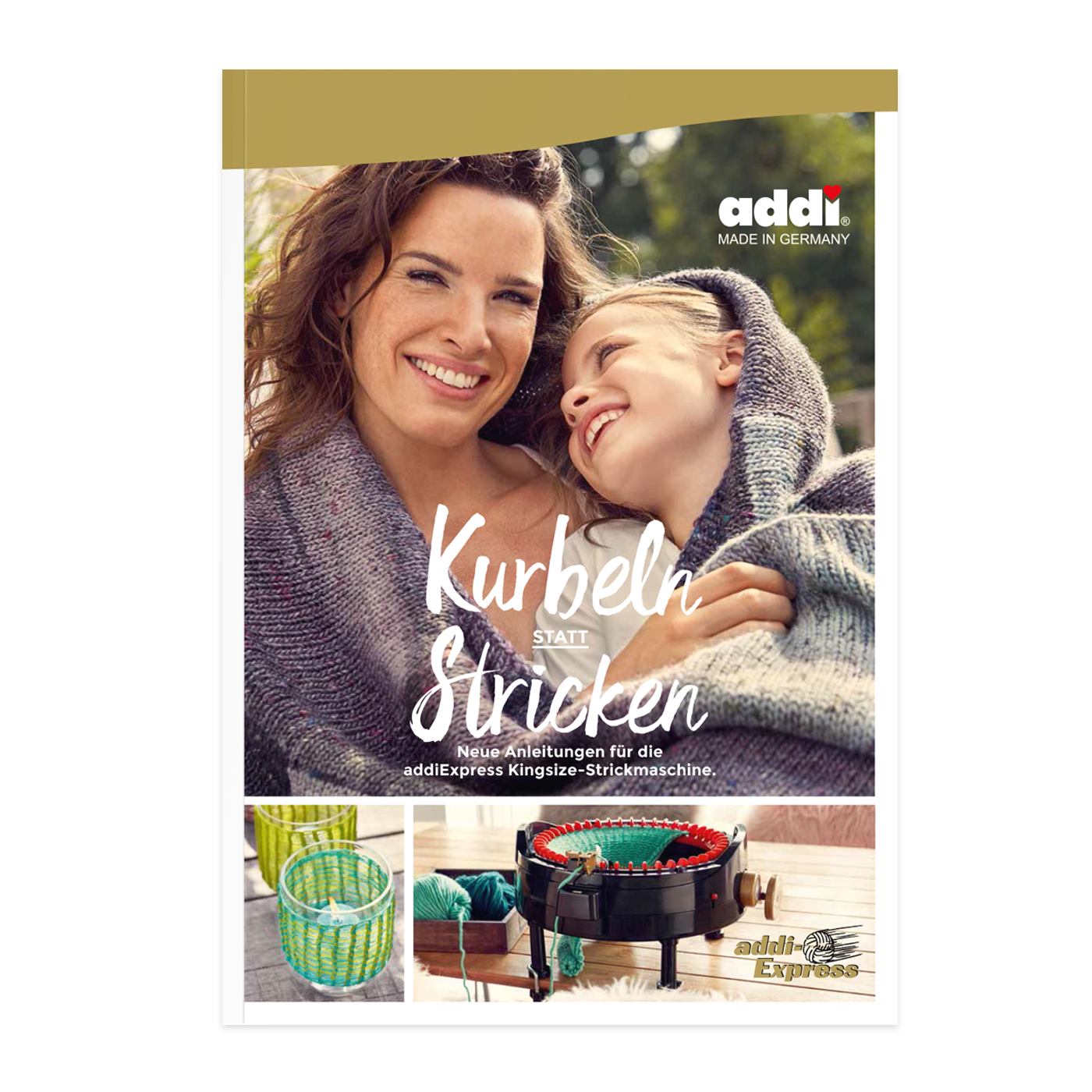 addi Express Buch 895-0 Kurbeln statt Stricken" 