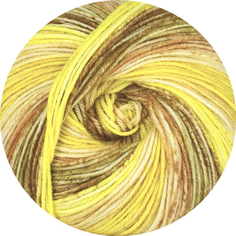 0128 - gelb/braun/olive | 5,75 €