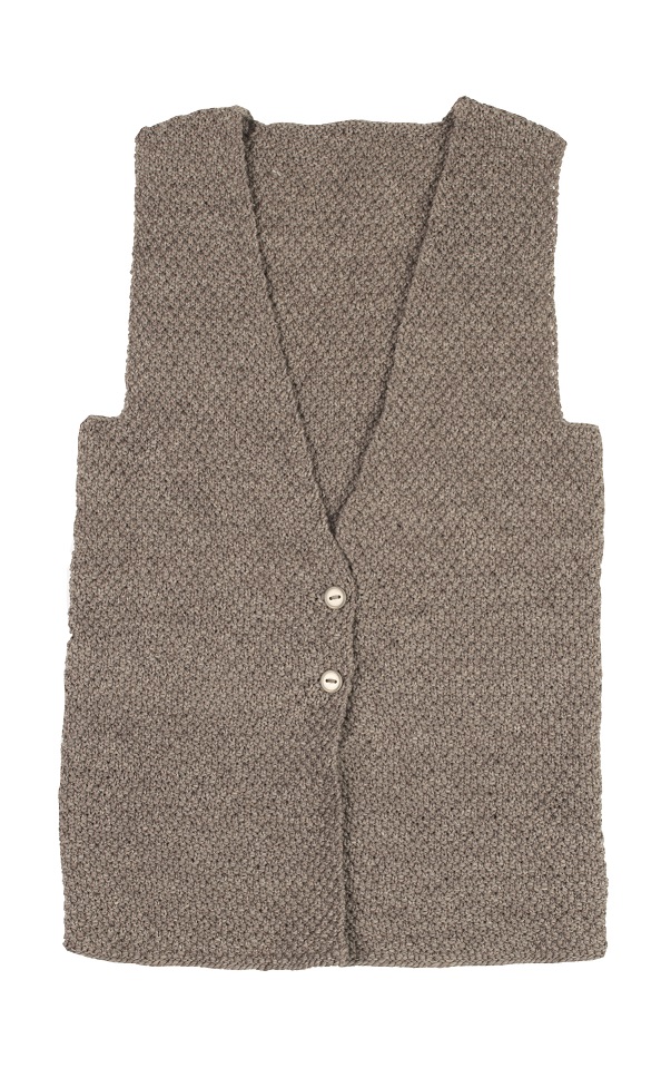 Weste "Body Grey" | Anleitungsheft | Wolle Albmerino  | Stricken | Fynn Rademacher