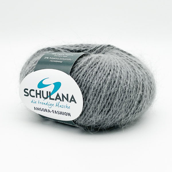 Angora-Fashion von Schulana 0114 - mausgrau