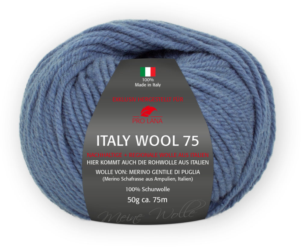 Italy Wool 75 von Pro Lana 0255 - jeans