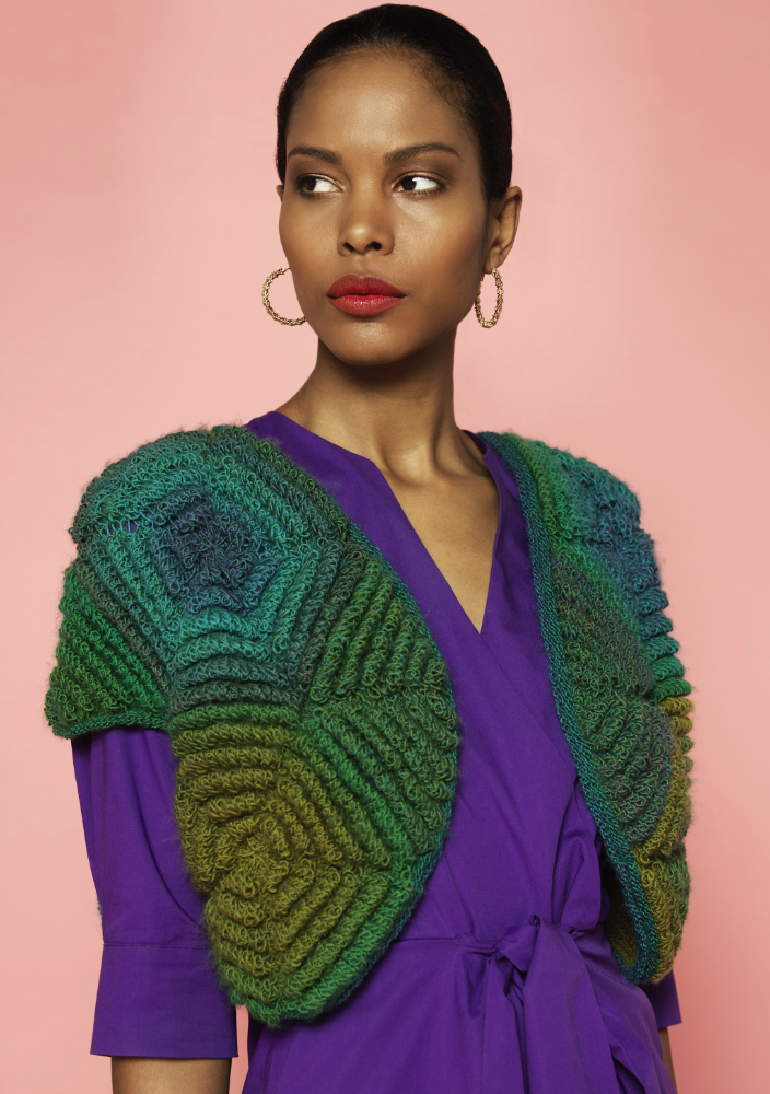 Jacke Puffy | Anleitungsheft | Wolle Zauber Flower  | Stricken | 