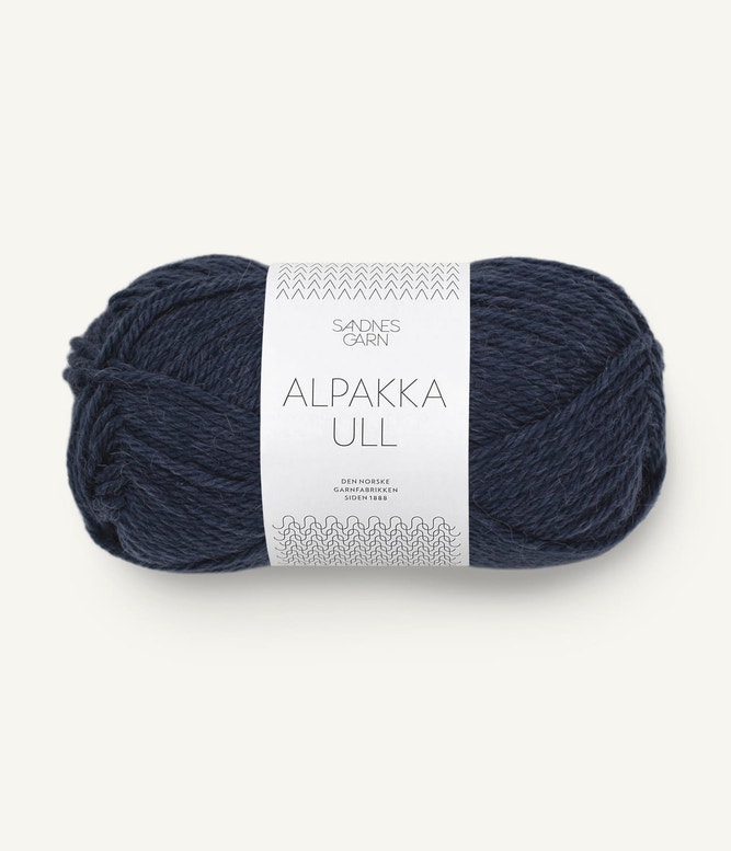 Alpakka Ull von Sandnes Garn 6081 - midnight blue