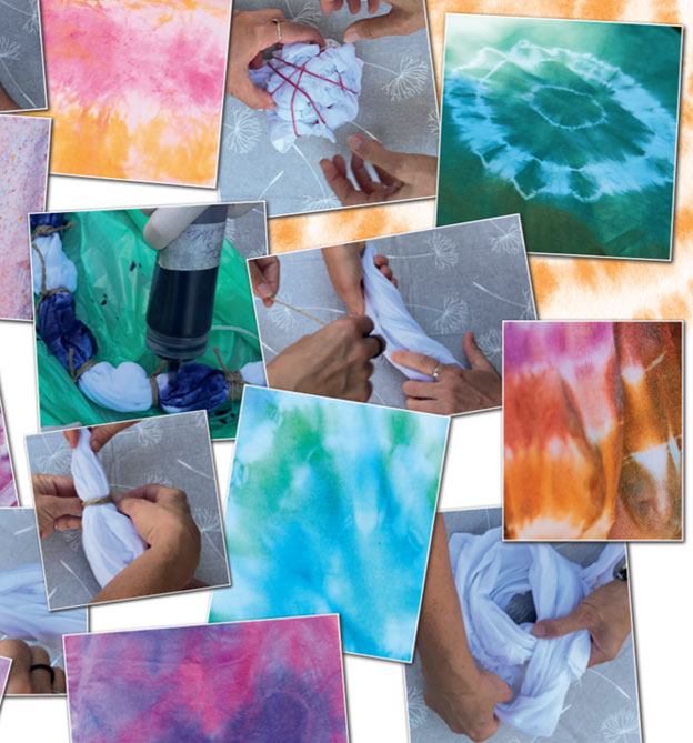 Batik DIY - Tie Dye - Klassische Techniken in neuem Look Batik DIY - Tie Dye - Klassische Techniken in neuem Look