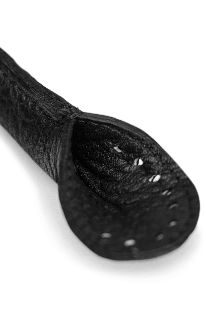 bibi - schöner ledergriff für diyprojekte, handgefertigt aus Echtleder von muud black