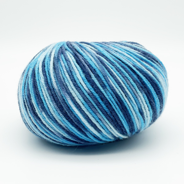 Filini-Merino Print von Schulana 0218 - ocean