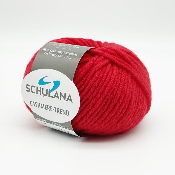 Cashmere-Trend von Schulana 0110 - rot