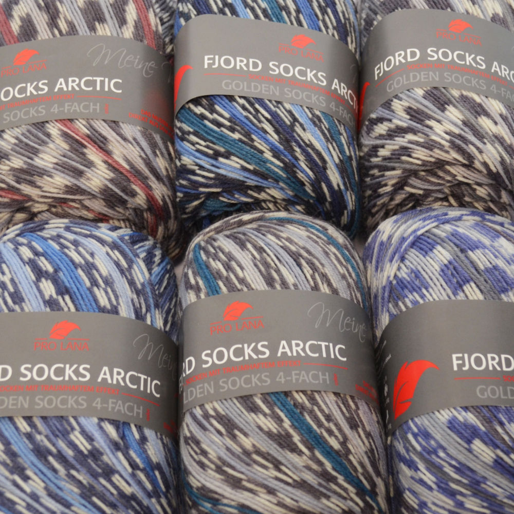 Fjord Socks Arctic - 4-fach Sockenwolle von Pro Lana