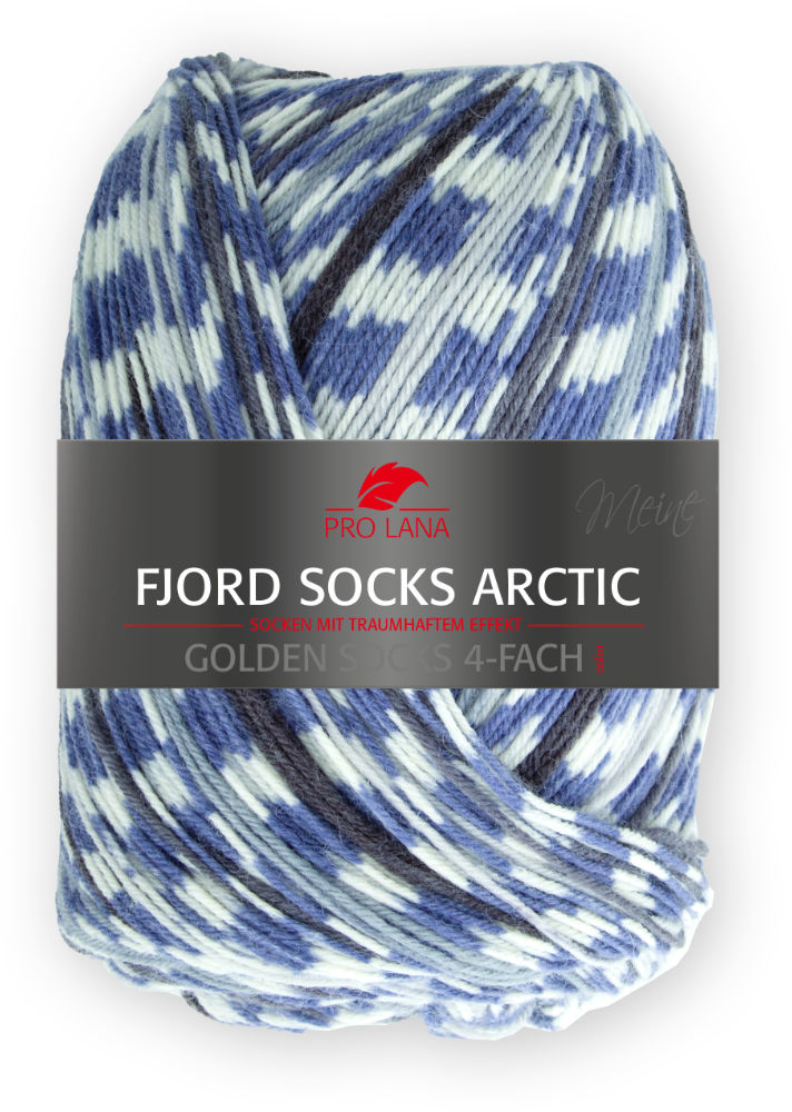 Fjord Socks Arctic - 4-fach Sockenwolle von Pro Lana 0282