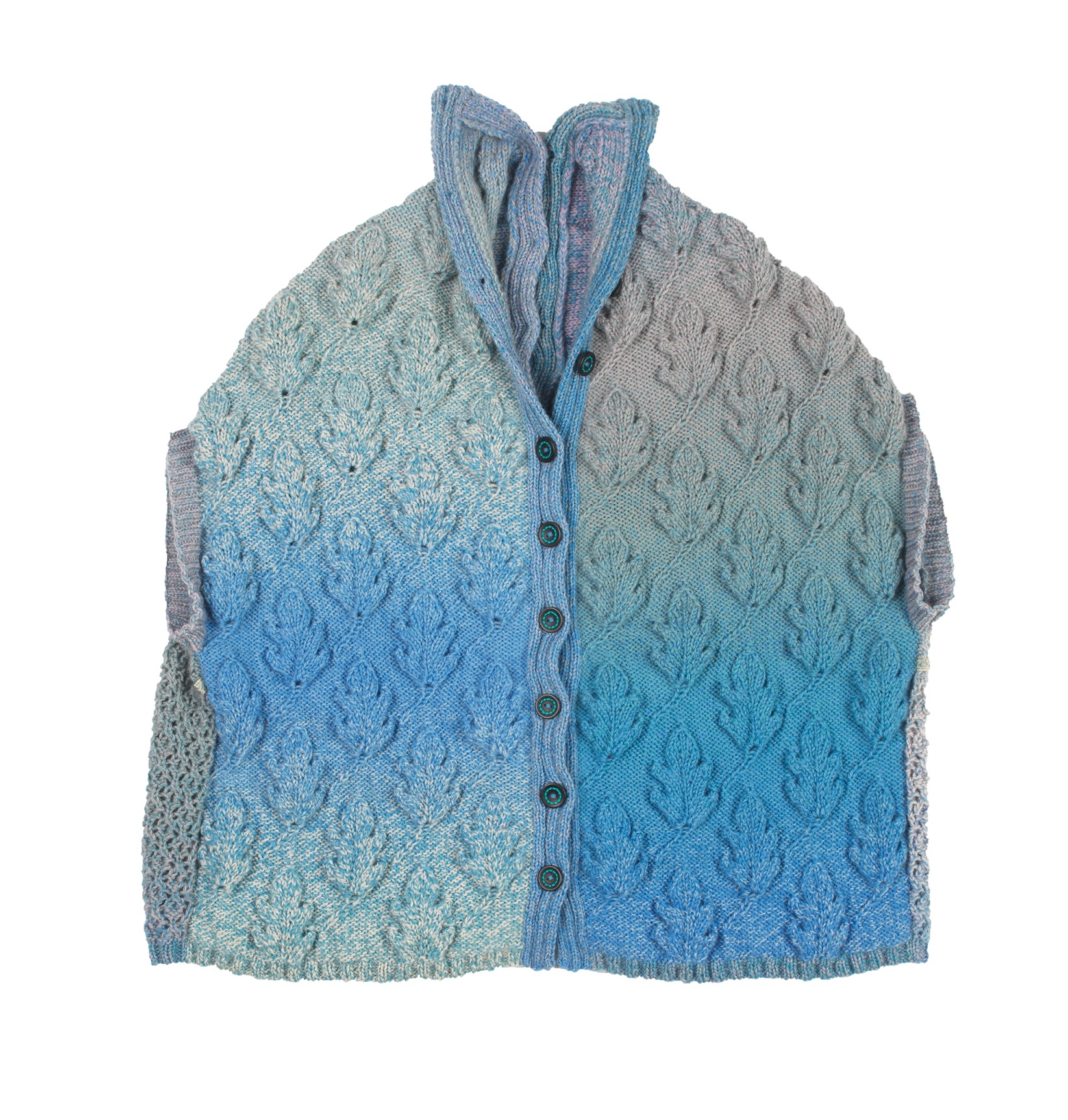 Weste "Blue Oak" | Anleitungsheft | Wolle Zauberwolle  | Stricken | Unjung Yun