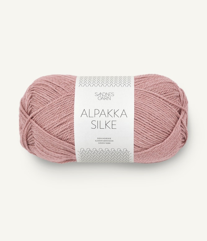 Alpakka Silke von Sandnes Garn 4331 - dusty pink