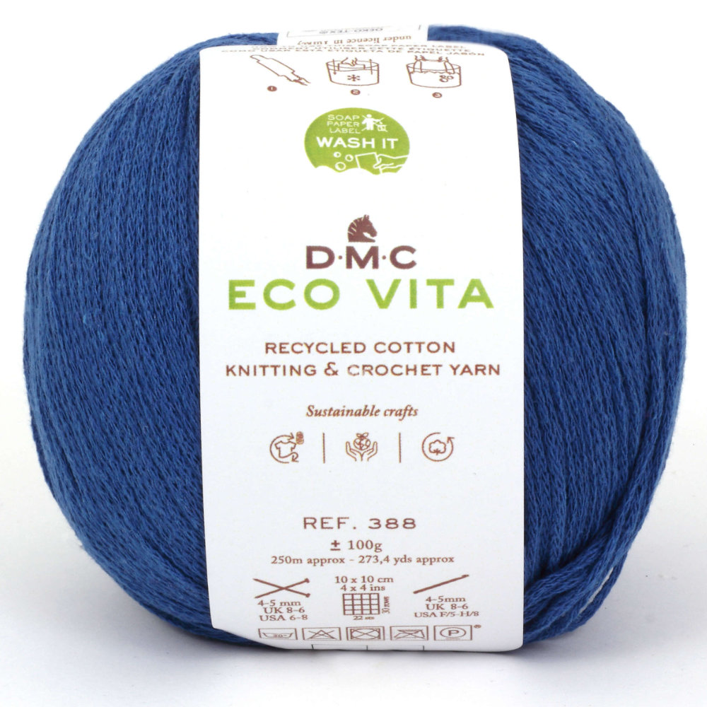 Eco Vita uni von DMC 0107 - royal blau