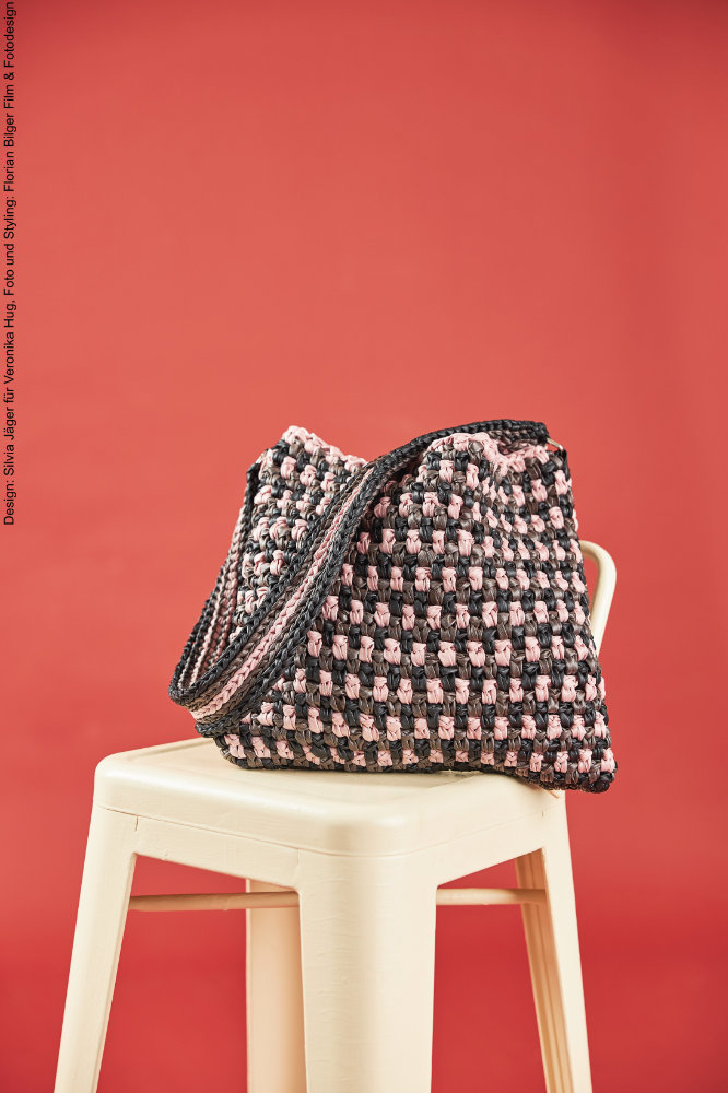 Häkel-Tasche Moni | Anleitungsheft | Wolle Leder Look  | Häkeln | Veronika Hug, Woolly Hugs, Christophorus Verlag