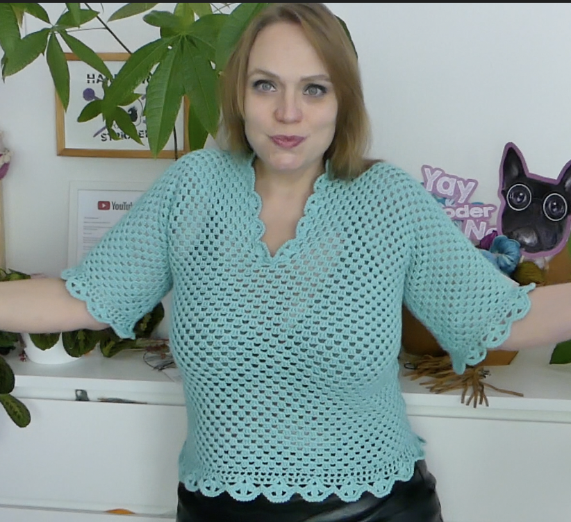 PixelSylvie Häkelshirt | Anleitung | Wolle Baby Cotton  | Häkeln | Sylvie Rasch