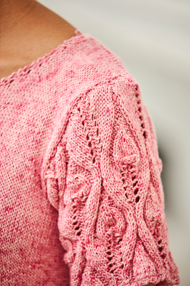 Kleid mit Blattmuster | Anleitungsheft | Wolle Viva Summer  | Stricken | Regina Bühler, Pro Lana