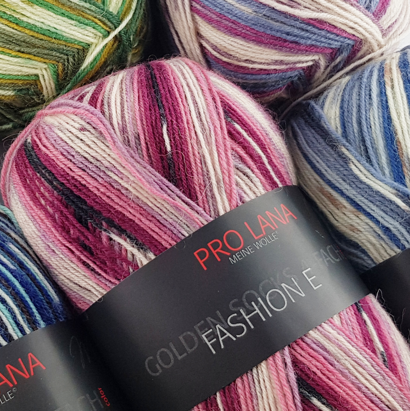 Golden Socks Fashion - 4-fach Sockenwolle von Pro Lana
