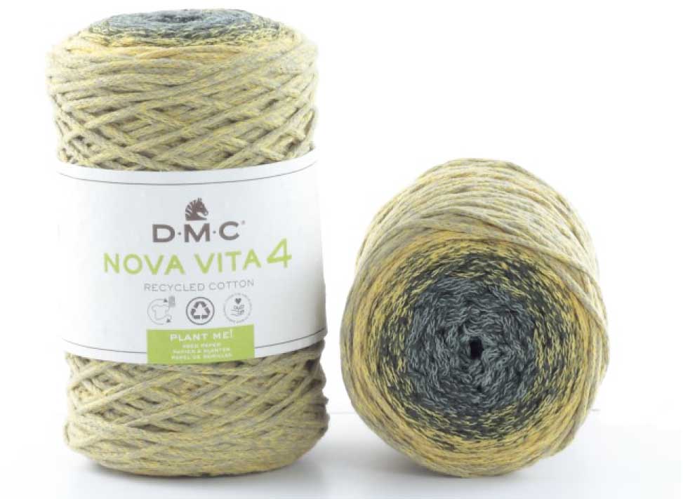 Nova Vita 4 Color Häkel- Makramee und Strickgarn von DMC