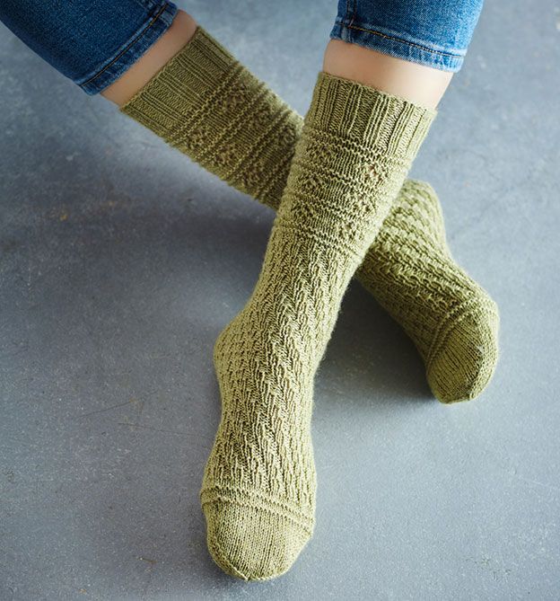 Tube Socks stricken – ganz einfach ohne Ferse
