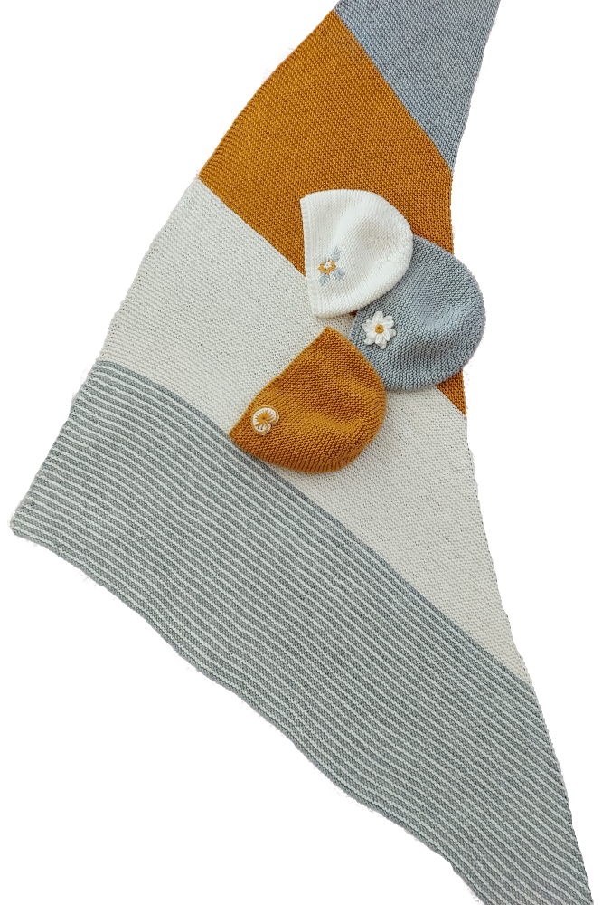 Tuch & Mützen "auf zum Oktoberfest" | Einzelanleitung | Wolle Starwool Linie 4  | Stricken | Annemarie
